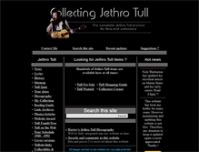 Tablet Screenshot of collecting-tull.com